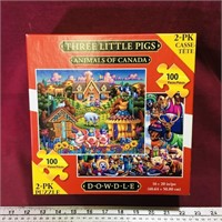 Animals Of Canada 100-Piece 2-Pack Puzzle