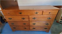 Maple Dresser 34"HX 55"Wx19"D