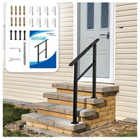 2 Steps Handrails for Outdoor Steps with Installat