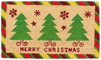 *NEW*Christmas Print Doormat 18" X 30"