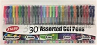 30 Assorted Gel Pens Set