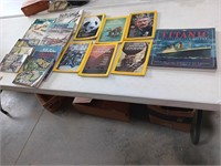 Books. Far Side, National Geographic & Titanic