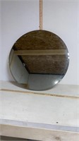 Vintage Round 23.5in. Wall Mirror