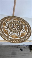 70s Vintage Wall Hanging Woven Bohemian Wall Art