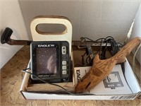 Eagle Strata 128 fishing sonar device. Comes with