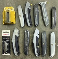 Lot of Retractable Utility Knives