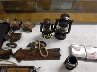 Assorted Western and Camo Decorative Items