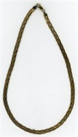 Sterling Gold Plated Chain 18”