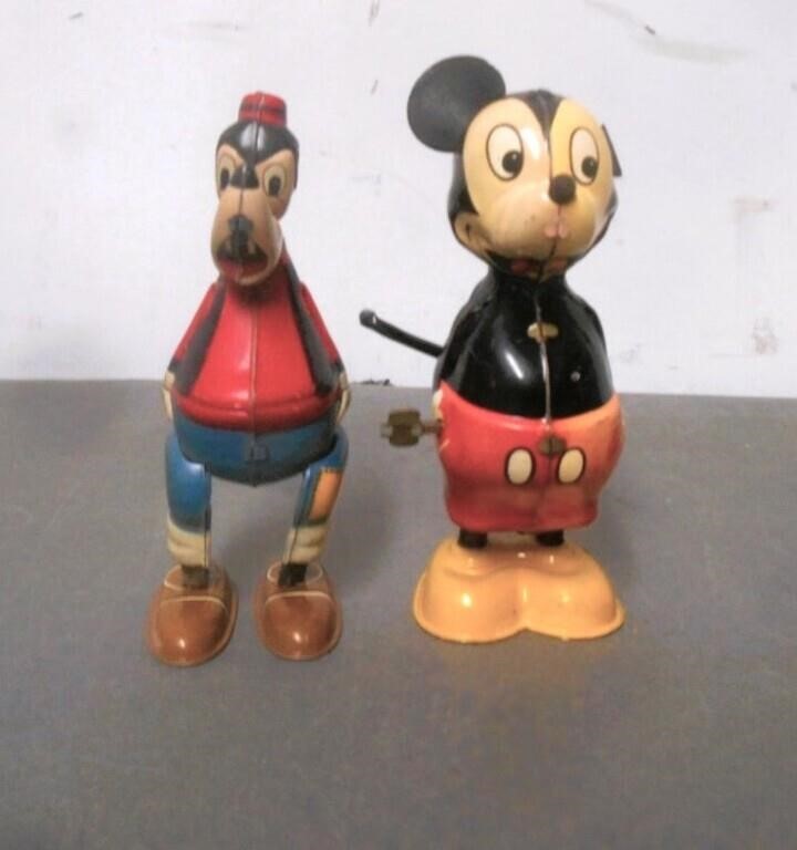 Goofy & Mickey Mouse Wind-Up Toys