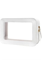 (New) (1 pack) 9.84'' x 7.67'' x 3.14'' Clear