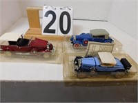 3 Cars Includes '32 Chrysler LeBaron