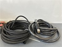 Lot of 2- Garden Hoses 25ft & 75ft

Lightly