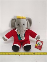 Gund Barbar stuffed elephant