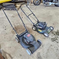 2 - Push Mowers Untested As Is