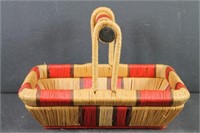 Hand Woven Basket, Made in West Germany