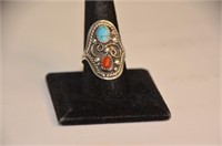 Sterling Silver Native American Ring