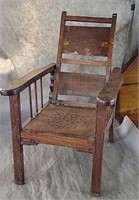 Vintage Folding Back Child's Chair