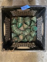 Green Dome Fence Caps