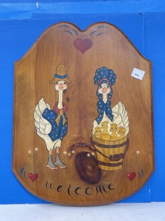 " Welcome " Folk Art