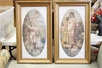 PAIR OF VICTORIAN PRINTS 29 BY 16
