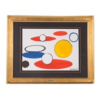 Alexander Calder. Composition, lithograph