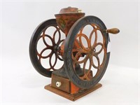 Cast iron coffee grinder, double wheel #7 by