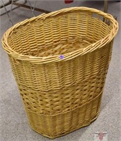 Wicker Laundry Basket