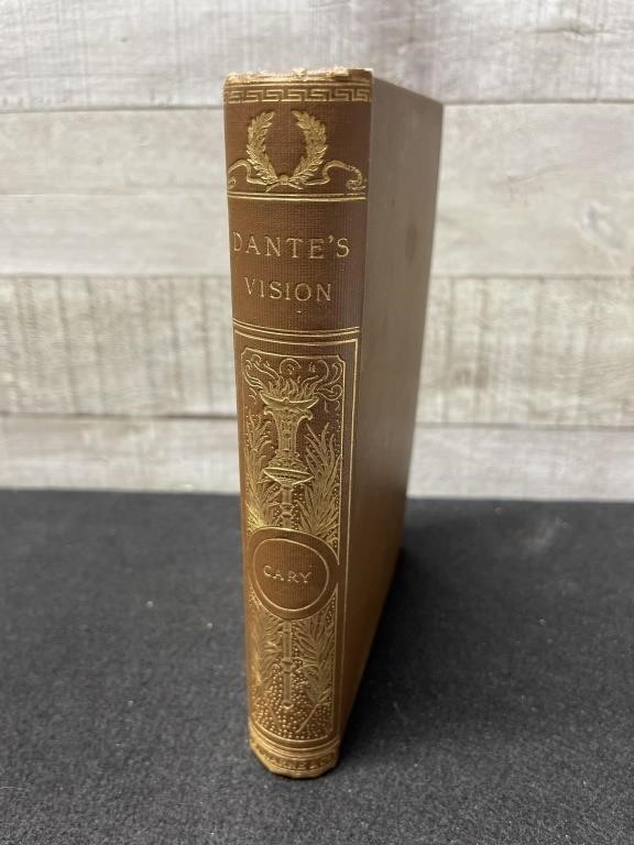 1920's The Vision Book By Dante Alighieri 1st Edit