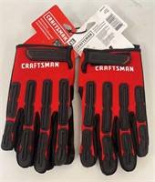 2 Pair Craftsman XL Impact Gloves