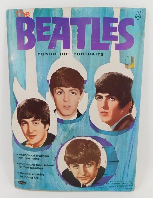 1964 The Beatles Punch Out Portraits