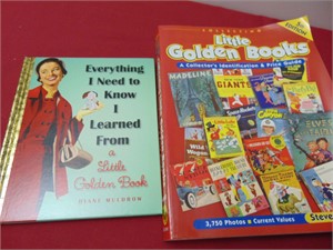 Two Adult Little Golden Books Books
