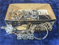 Box of costume jewelry not researched