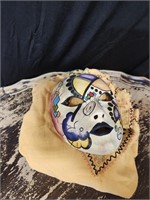 Mask and ceremonial dress shirt