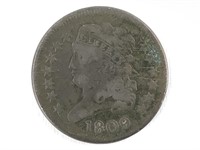 1809 Half Cent Circle in O