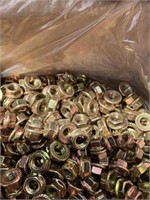 3/8-16 flanged lock nuts serrated gr 5