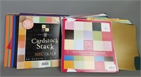 Large Lot Scrapbooking Cardstock