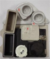 Lot Plastic Trays Drink Holders Traveling Ritchie