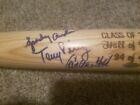 Class of 2000 hall of fame bat signed by 3 jsa