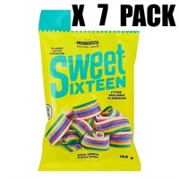 SWEET SIXTEEN SOUR RIBBON 125g X 7 PACK