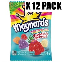 MAYNARDS TROPICAL SWEDISH BERRIES 154g