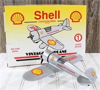 Shell Vintage Airplane Bank Collectors Series