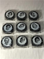 9 - 1972 Team Canada Hockey Pucks