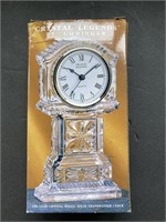 Lead Crystal Grandfather Clock