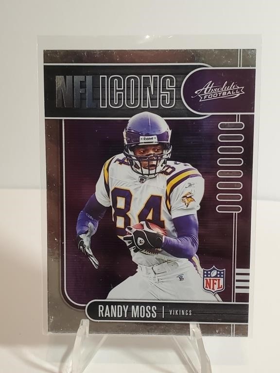 2019 Absolute NFL Icons Randy Moss