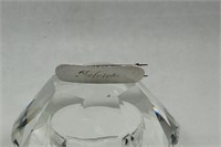 VICTORIAN STERLING BARETTE  ENGRAVED "DOLORES"