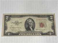 (KC) 1953 B Red $2 Bill