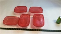 5pcs McCormick Food Storage Containers