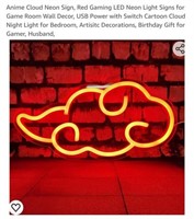 MSRP $20 Cloud Neon Sign