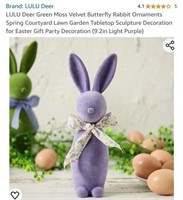 MSRP $10 Bunny Decor