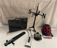 Outdoor Lot: New Bicycle Helmet & Lock, Camtllus